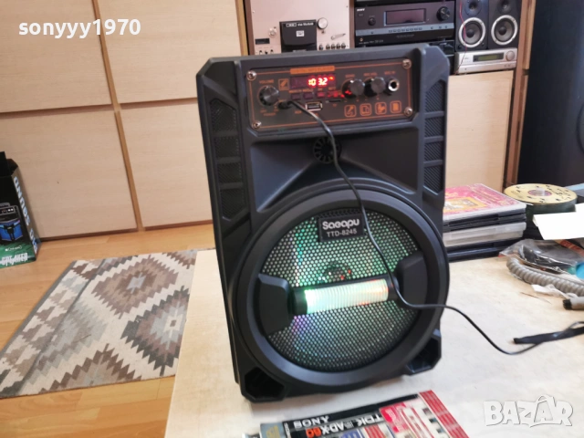 ТОНКОЛОНА С МИКРОФОН И ДИСТАНЦИОННО 0404261903, снимка 14 - Bluetooth тонколони - 54091897