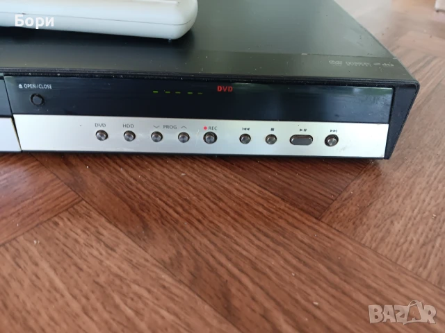 SAMSUNG 160GB/дистаннционно DVD, снимка 4 - Плейъри, домашно кино, прожектори - 50675196