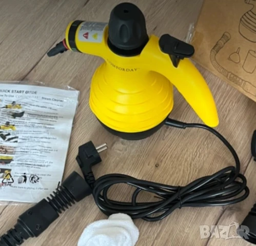 Портативна парочистачка със сменяеми накрайници 