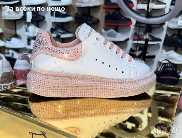 Alexander McQueen Дамски Маратонки С Кутия👟Дамски Спортни Обувки Александър Макуин Код A633, снимка 2 - Маратонки - 50588467