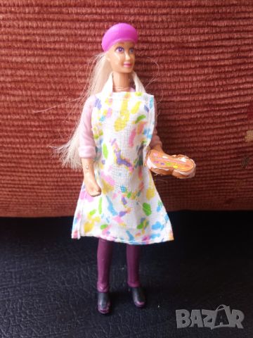 Mattel оригинална малка кукла Барби Художничка - Мател