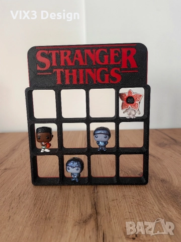 Стойка за фигурки Stranger Things, снимка 3 - Фигурки - 52796872