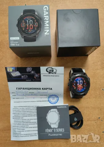 Часовник Garmin Fenix 8 51mm. Amoled Гаранция!!, снимка 1 - Мъжки - 48584940