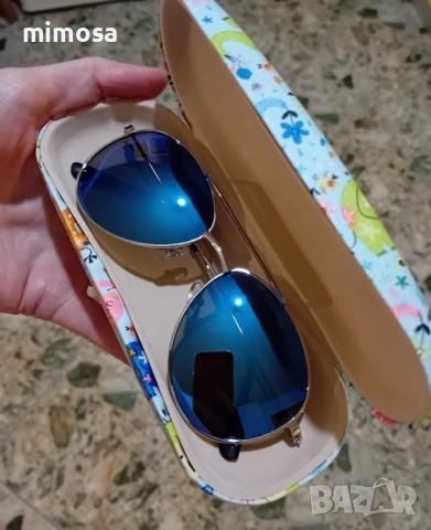 Детски слънчеви очила с калъф, снимка 4 - Други - 51620177