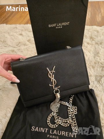 Налична чанта YSL Kate