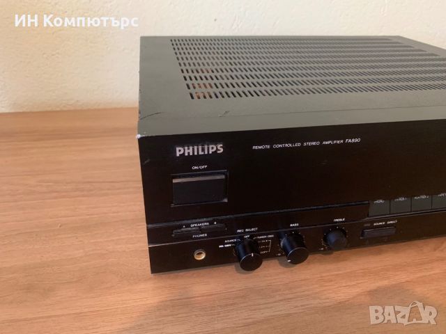 Продавам стерео интегриран усилвател PHILIPS FA890, снимка 4 - Ресийвъри, усилватели, смесителни пултове - 46494382