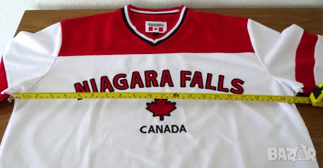 NHL / Niagara Falls Canada Hockey Jersey - мъжко хокейно горнище, снимка 6 - Спортни дрехи, екипи - 49103765