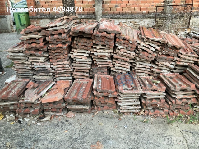 Продавам керемиди 50 стотинки на керемида, снимка 3 - Строителни материали - 52818691