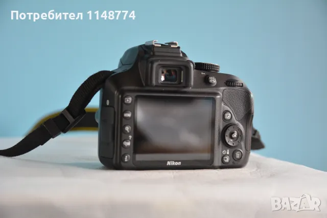 Nikon D3400 тяло на 8000 кадъра, снимка 6 - Фотоапарати - 46866970