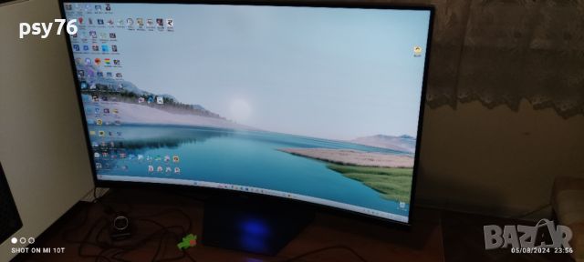 Монитор Gaming Dell 31.5'', VA, Извит, QHD, 165Hz, снимка 2 - Други - 46814705