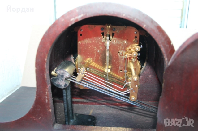 Немски настолен часовник , снимка 10 - Антикварни и старинни предмети - 52539770