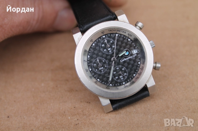 Мъжки ръчен карбонов часовник ''BMW Carbonograph'' , снимка 2 - Мъжки - 52755544
