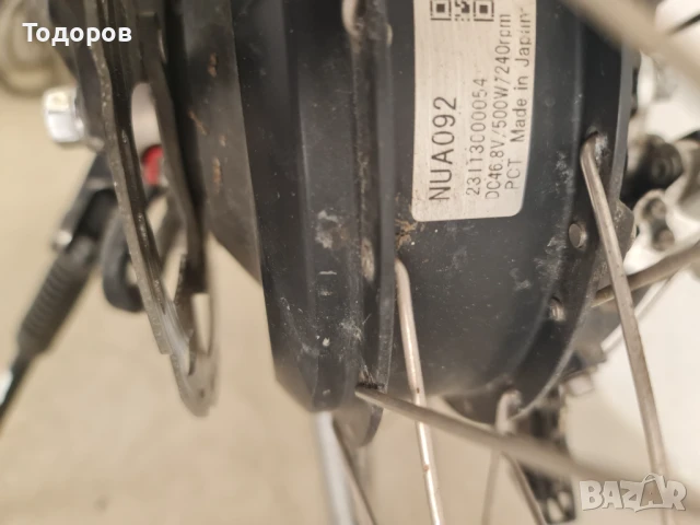 Електрически велосипед колело Flyer Panasonic 500 w 45 km/h, снимка 6 - Велосипеди - 50605402