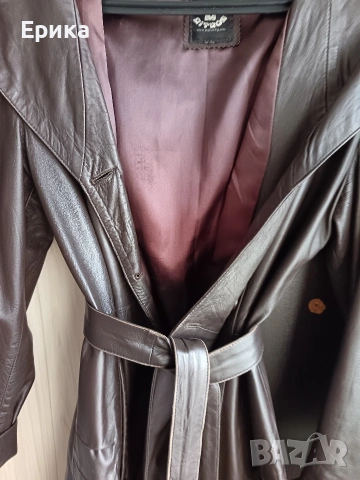 Кожено манто естествена кожа , снимка 3 - Палта, манта - 54264603