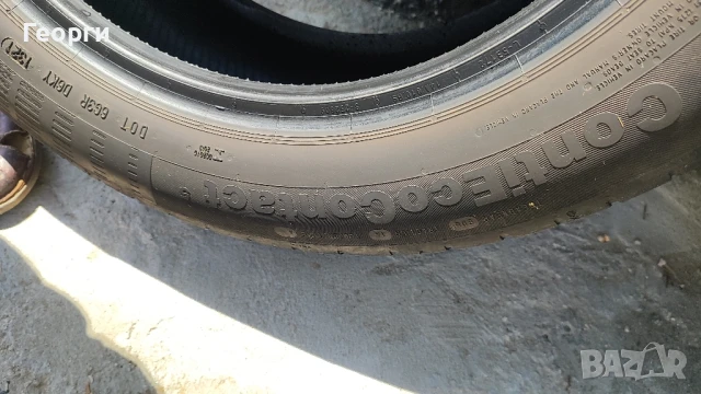 2 бр. Летни гуми Continental Conti Eco Contact5 215/55/17, DOT 1321., снимка 3 - Гуми и джанти - 50862063