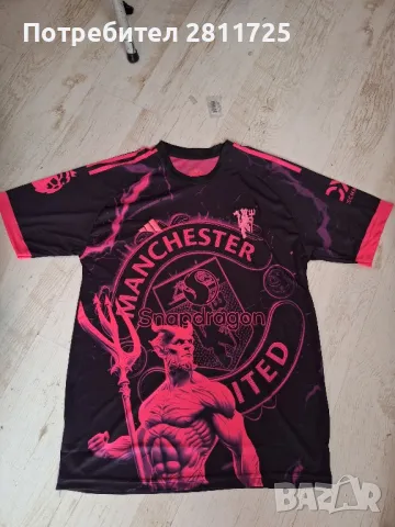 Тениска Манчестър Юнайтед ,фосфорисцентна