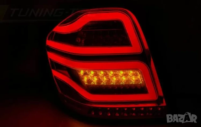 LED Стопове за Mercedes ML W164 (2005-2008) – Комплект Ляв + Десен Без Грешки, снимка 3 - Аксесоари и консумативи - 53968900