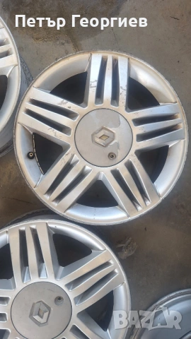 ОРИГИНАЛНИ АЛУМИНИЕВИ ДЖАНТИ ЗА РЕНО -4Х100Х60-16цола, снимка 3 - Гуми и джанти - 54035383