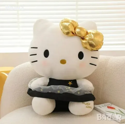 Hello Kitty Плюшена играчка Хелоу Кити 45см, снимка 1 - Плюшени играчки - 48356547