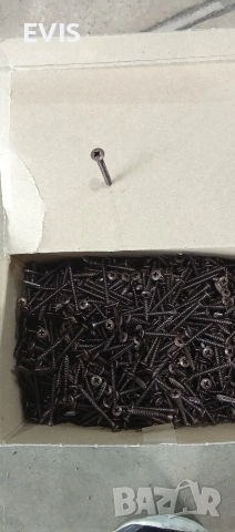 Винтове за ПДЧ (Spanplattenschrauben) 3.5 x 30 мм – 1000 бр., снимка 2 - Железария - 53633839