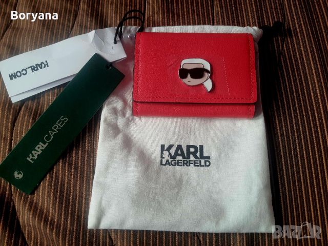 Оригинален портфейл на  Karl Lagerfeld , снимка 6 - Портфейли, портмонета - 46023099