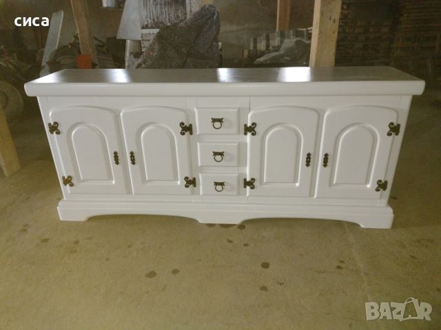 Уникален бял мебел, снимка 2 - Шкафове - 46174910