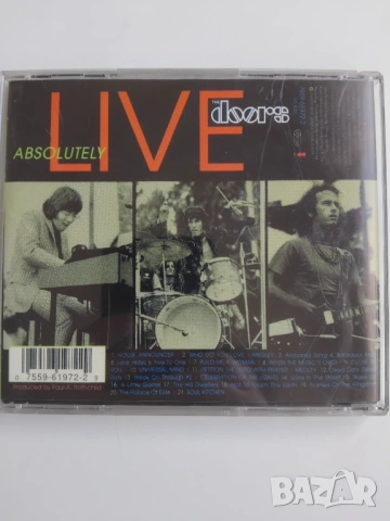 The Doors – Absolutely Live - матричен диск музика, снимка 2 - CD дискове - 54229777
