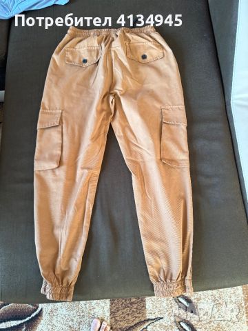 Кафяви карго панталони, снимка 2 - Панталони - 46265012
