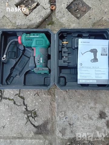 Акумолаторен Компресор за Въздух , снимка 1