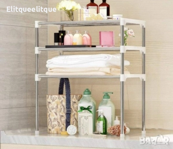 Етажерка за кухня с три рафта , снимка 4 - Етажерки - 52183893