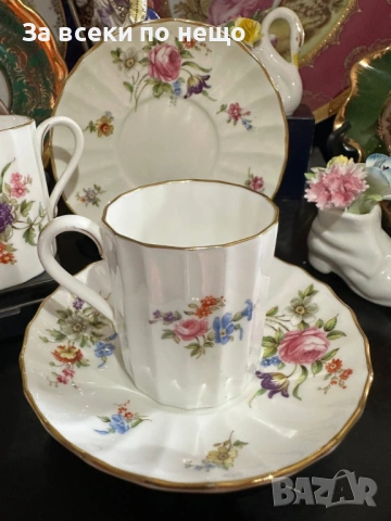 Royal Worcester England  1944 “Roanoke” Код P2209, снимка 9 - Антикварни и старинни предмети - 54210765