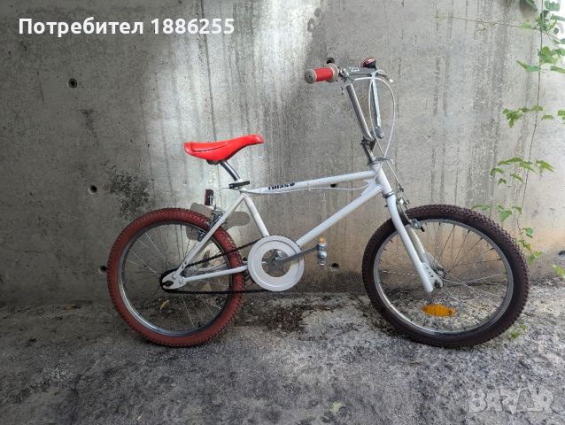 BMX бяло и червено - 20", снимка 9 - Велосипеди - 45873283