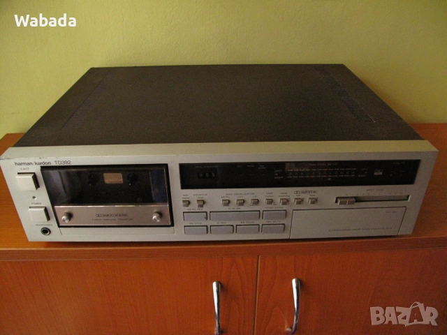 Касетен дек Harman Kardon TD-392, върхов модел , обслужен 2022 г. (модел 1985-88)