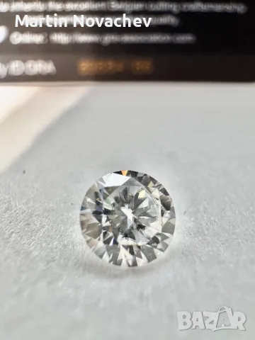 Диамант 1 карат , мойсанит, за бижу и подарък, снимка 6 - Други - 46061349