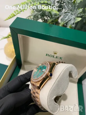 Rolex Day-Date 36MM Everose Gold, снимка 6 - Луксозни - 49067314