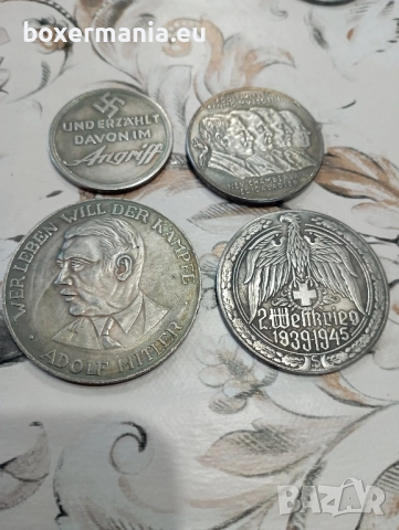 колекционерски монети ww2, снимка 3 - Нумизматика и бонистика - 52890509