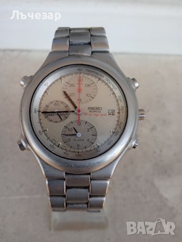 Продавам часовник Seiko chronograph quartz, снимка 1 - Мъжки - 46582739