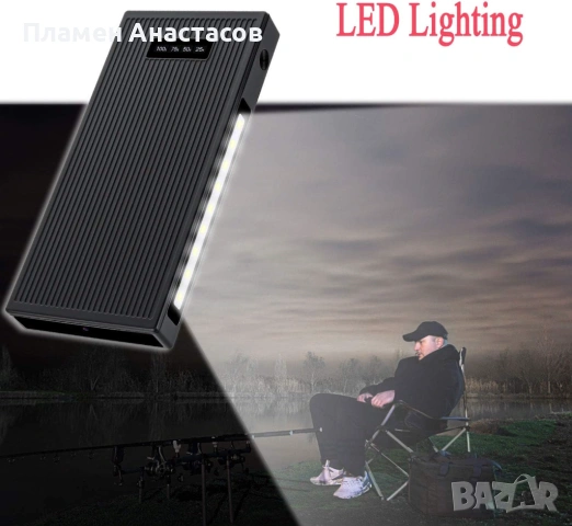 Скрита камера Powerbank 10000 mAh – Full HD 1080p, нощно виждане и сензор за движение (с 32GB карта), снимка 6 - Други - 53533544