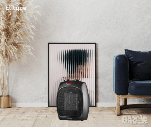 Керамична вентилаторна печка , 1500W – Компактно и ефективно отопление за вашия дом, снимка 4 - Печки, фурни - 53558055