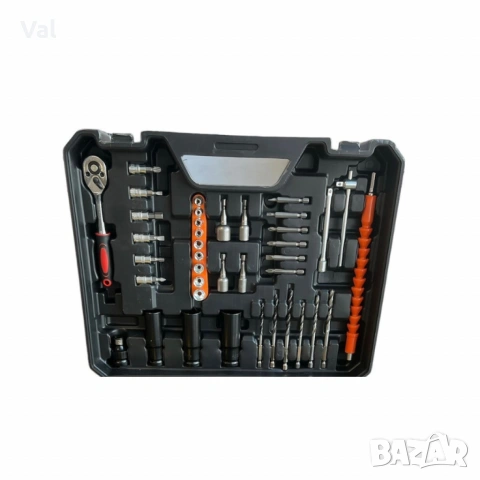 Акумулаторен Ударен Гайковерт KRAFT ROYAL 36V, 8Ah + 35 Части, снимка 4 - Винтоверти - 53690573