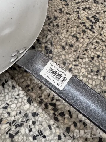 Професионален Уок за Индукционни Котлони - De Buyer 5114.35 Iron Steel Carbone Plus Wok!, снимка 2 - Съдове за готвене - 48339301