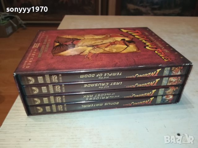 INDIANA JONES X4 DVD 2705240914, снимка 4 - DVD филми - 45925581