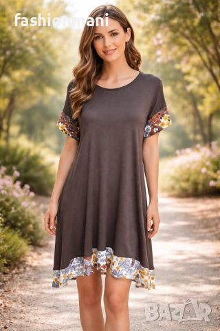 Разкроена рокля - код 748, снимка 1