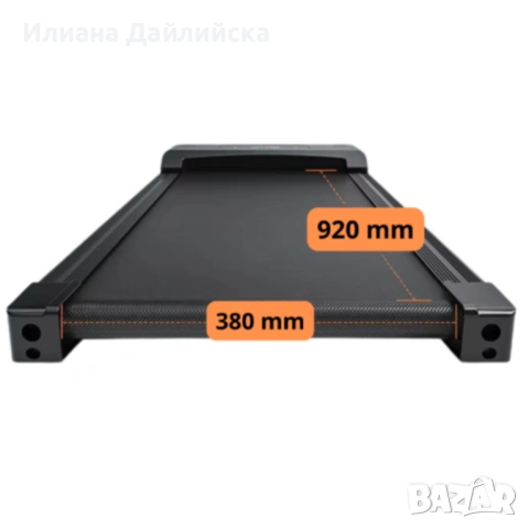 Компактна пътека за бягане с дистанционно – тиха, тънка и идеална за дом и офис!, снимка 4 - Фитнес уреди - 53917701