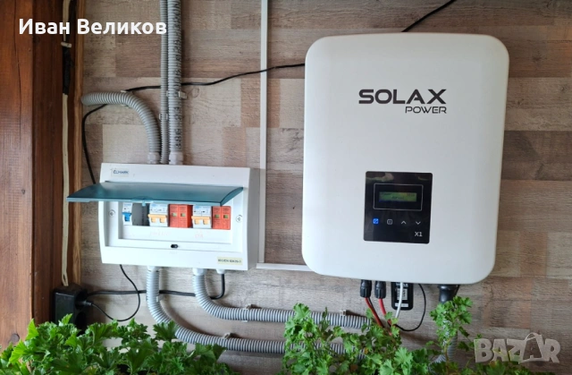 Продавам; Мрежов монофазен инвертор Solax X1-5.0T-D, снимка 3 - Друга електроника - 53759062