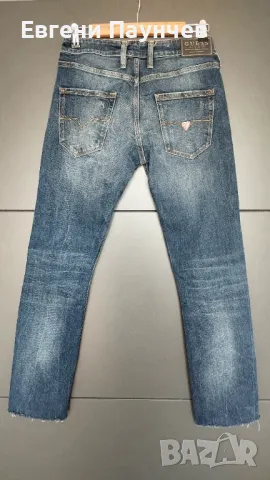 Мъжки дънки Guess размер 28 Slim Fit, снимка 2 - Дънки - 50404572