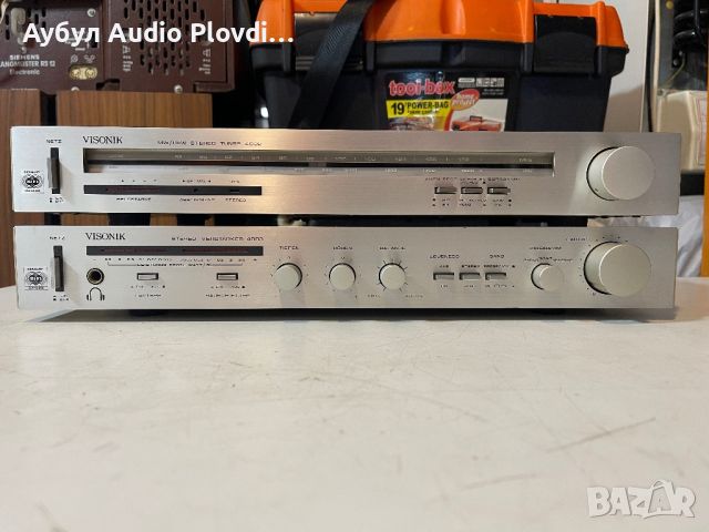 Hi -Fi Visonik 4003 stereo Усилвател  Hi-Fi Stereo Радио Visonik 4002 , снимка 1 - Ресийвъри, усилватели, смесителни пултове - 45984048