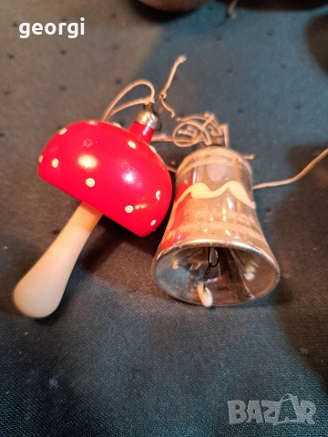 стари стъклени коледни играчки 35/1, снимка 10 - Антикварни и старинни предмети - 54258009