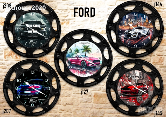 Стенни часовници-автомобилна джанта+чаша, снимка 12 - Стенни часовници - 42918968