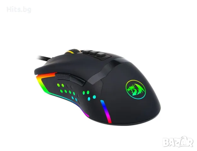 Компютърна периферия/ Мишки/ REDRAGON RGB геймърска мишка Redragon Octopus M712RGB-BK, снимка 2 - Клавиатури и мишки - 49385211